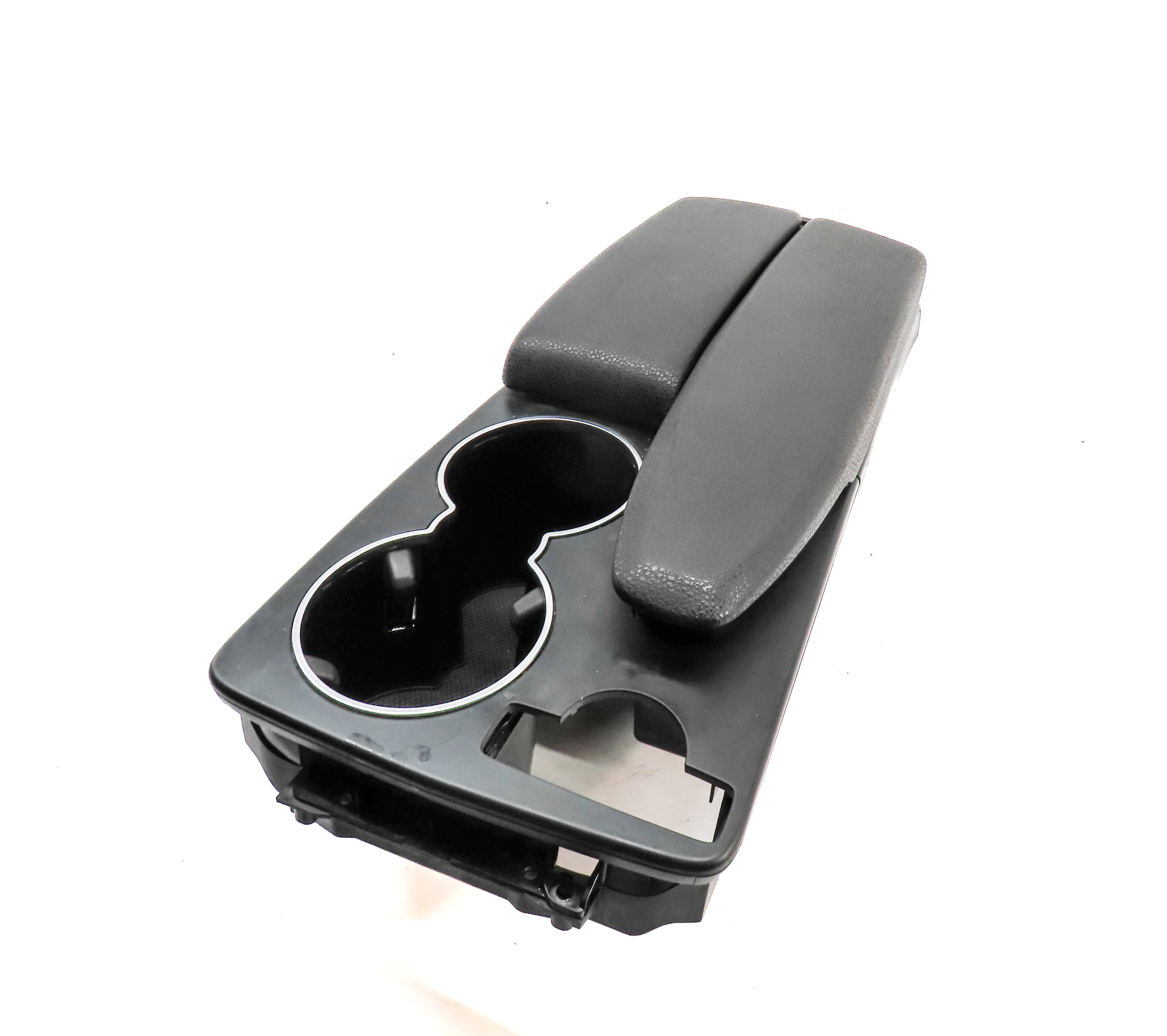 08-14 MERCEDES C-CLASS (W204) FRONT CENTER CONSOLE ARMREST COMPARTMENT (BLACK) — exact item pictured